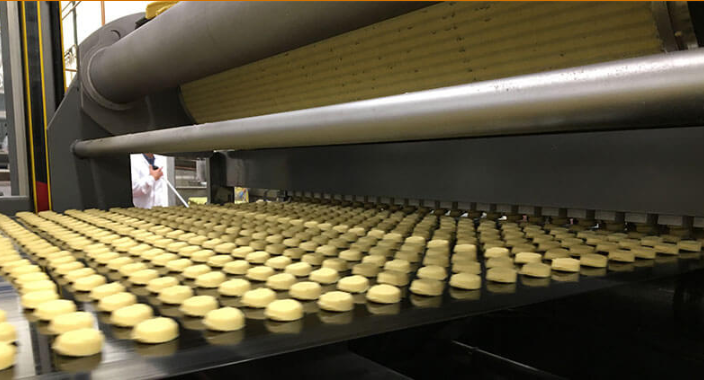 circular radiant heater for bakery oven