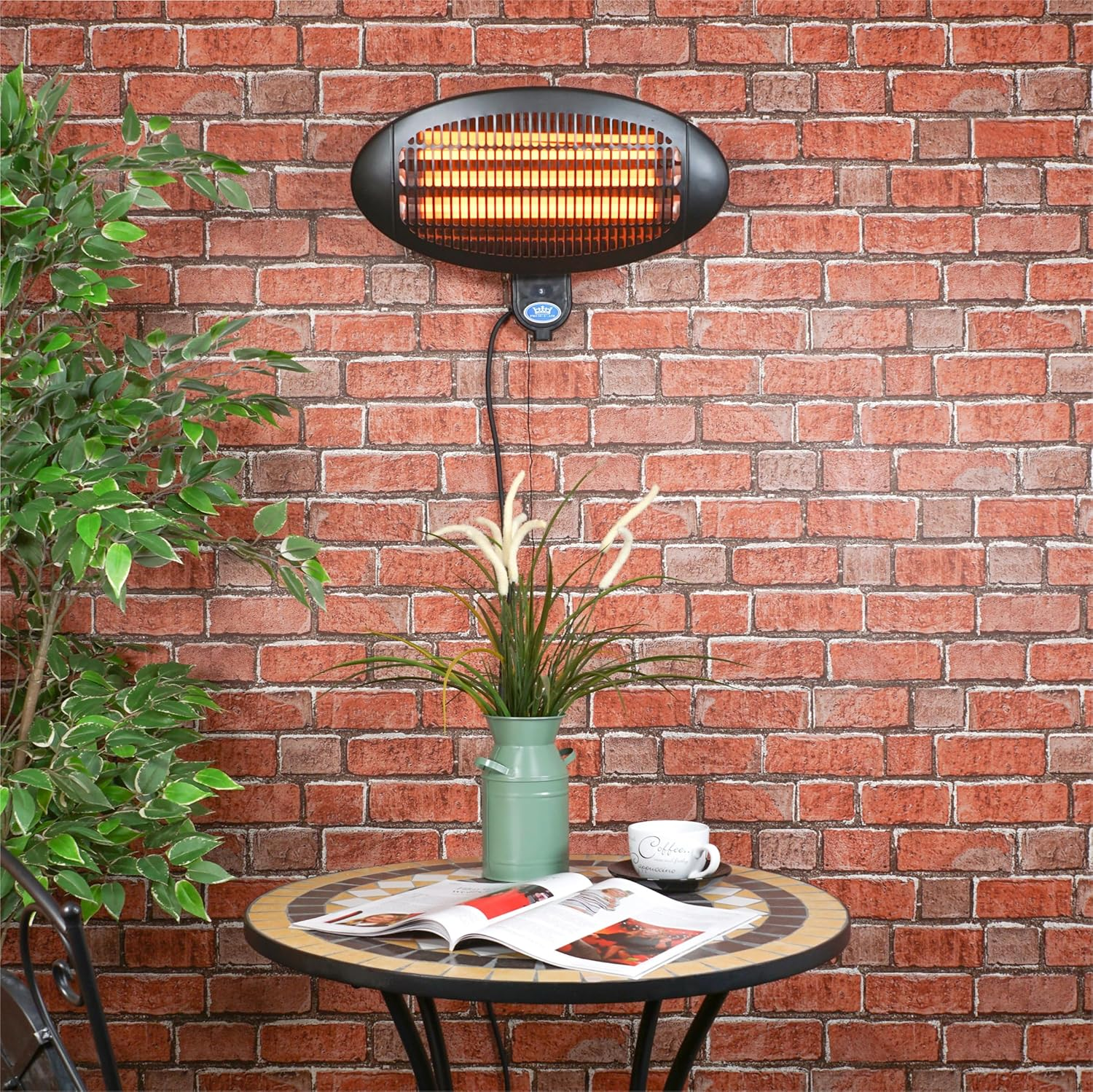 High ceiling infrared heater